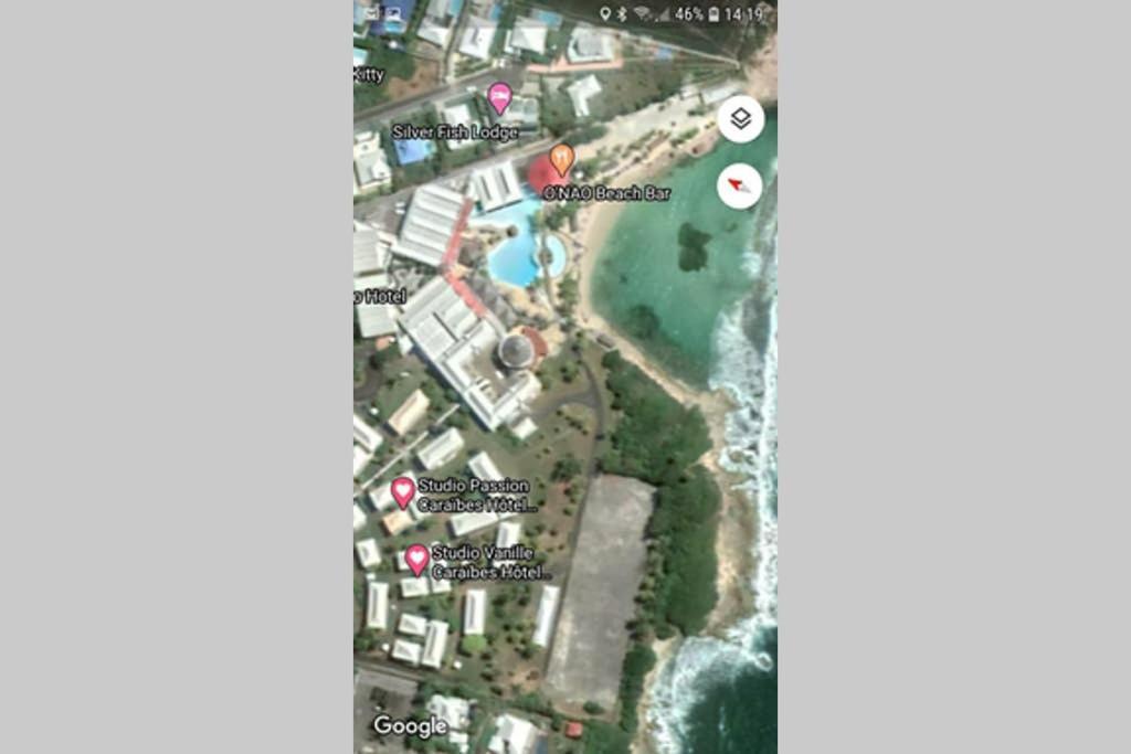 Studio Avec Grande Piscine, Plage Cannelle Caraibes Saint-Francois  Eksteriør billede