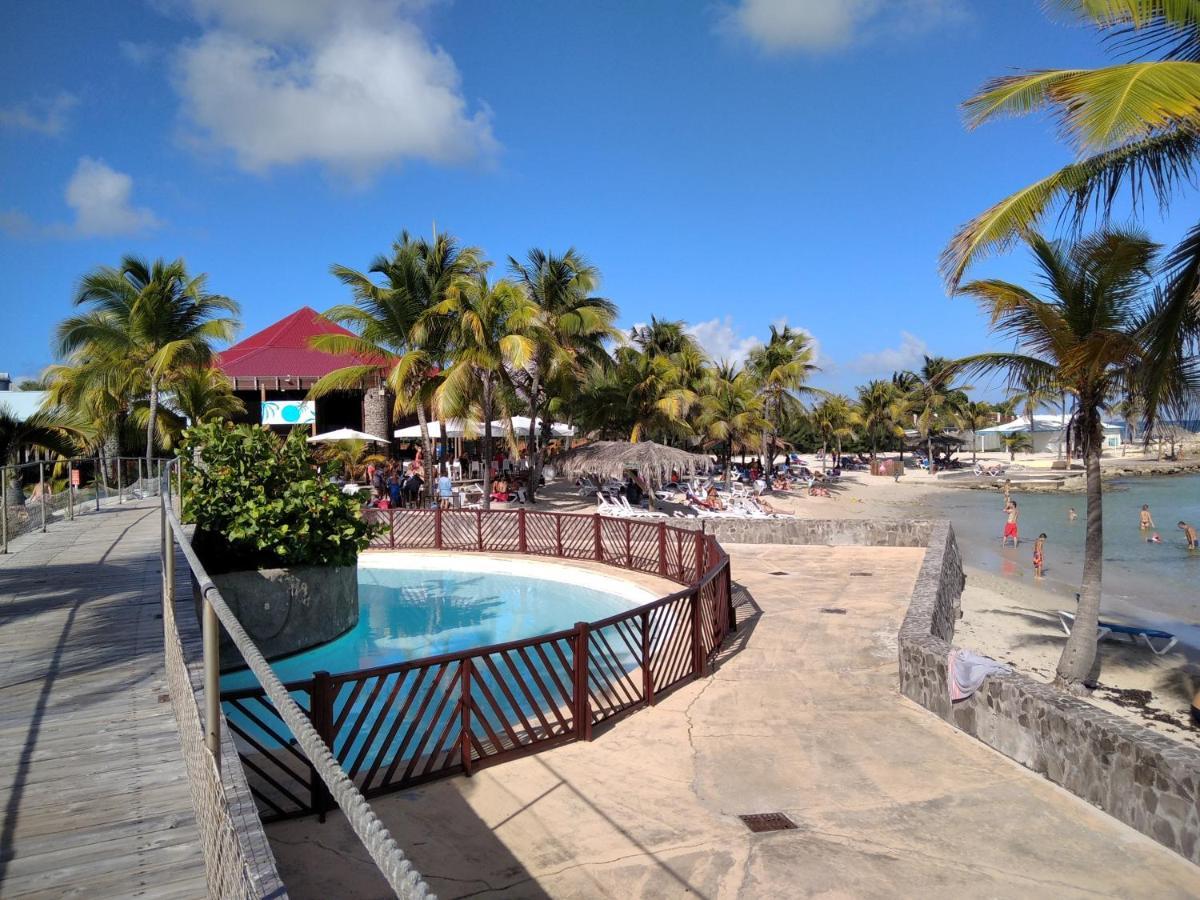 Studio Avec Grande Piscine, Plage Cannelle Caraibes Saint-Francois  Eksteriør billede
