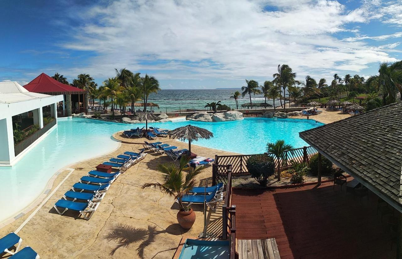 Studio Avec Grande Piscine, Plage Cannelle Caraibes Saint-Francois  Eksteriør billede