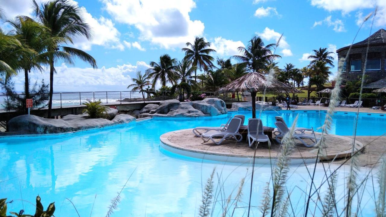 Studio Avec Grande Piscine, Plage Cannelle Caraibes Saint-Francois  Eksteriør billede