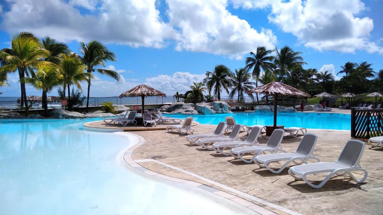 Studio Avec Grande Piscine, Plage Cannelle Caraibes Saint-Francois  Eksteriør billede